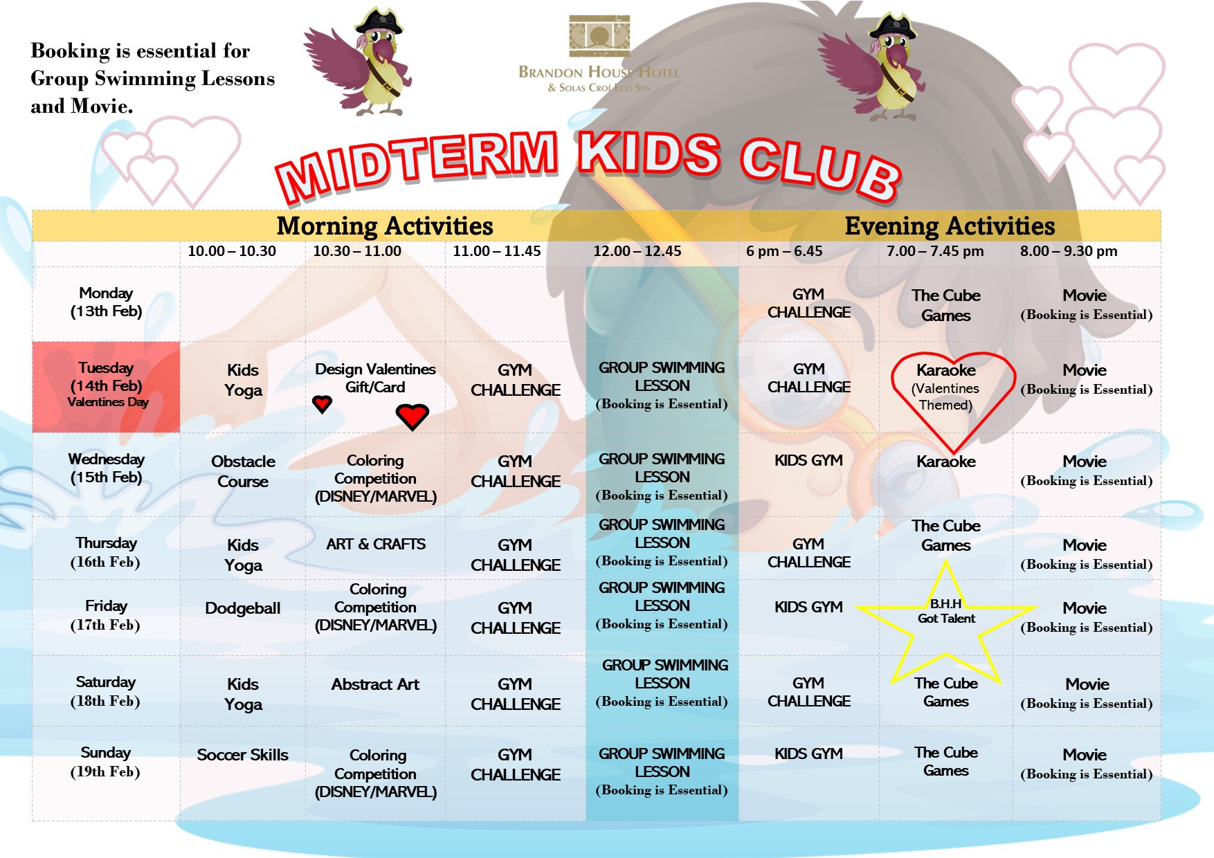kids club midterm 2023