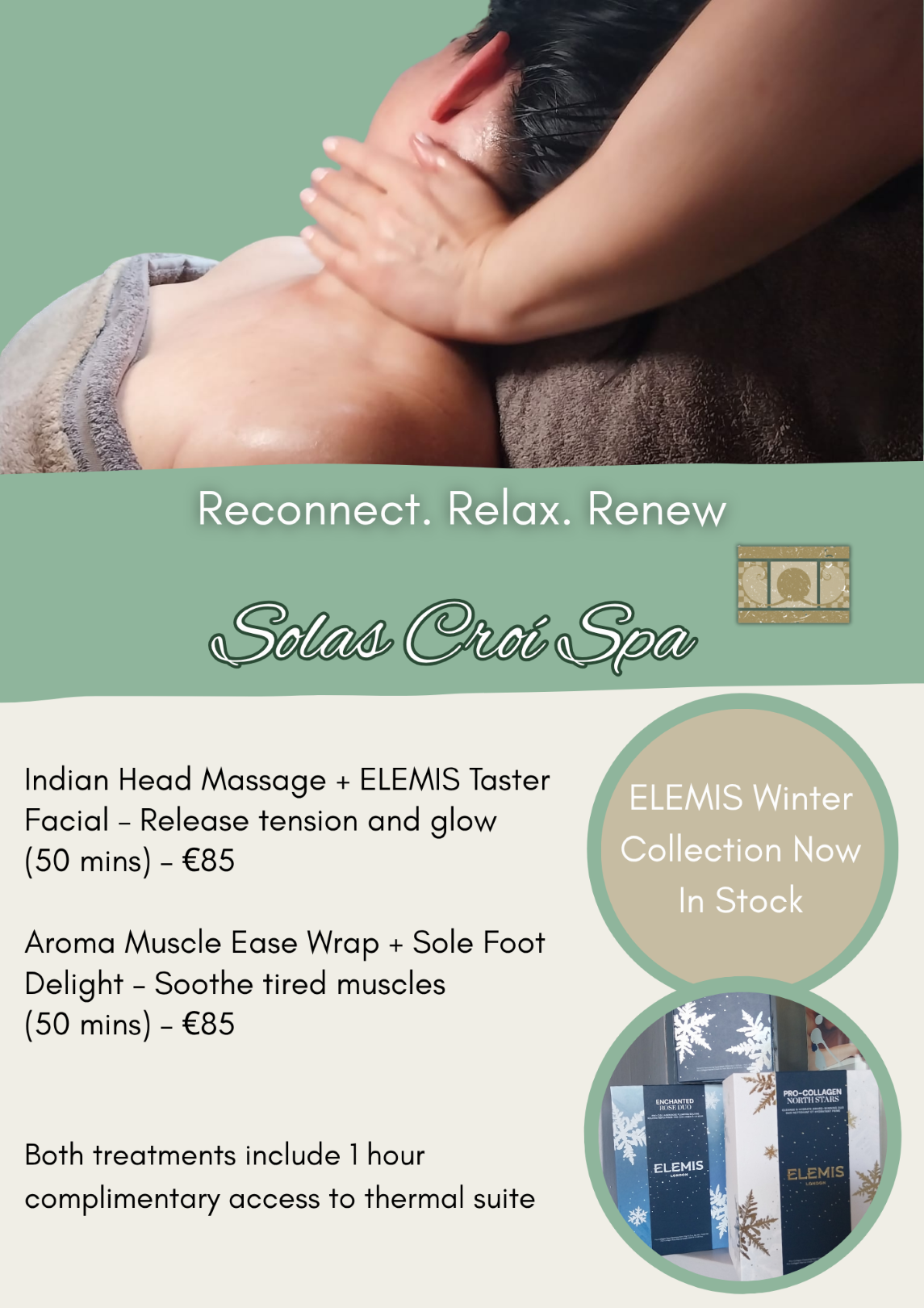 october spa special